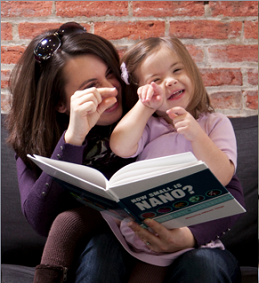 picture of a woman reading to a young girl